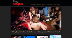 Desktop Screenshot of partybangkok.com